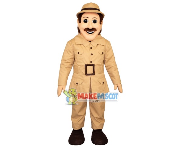 Safari Sam Mascot Costume	