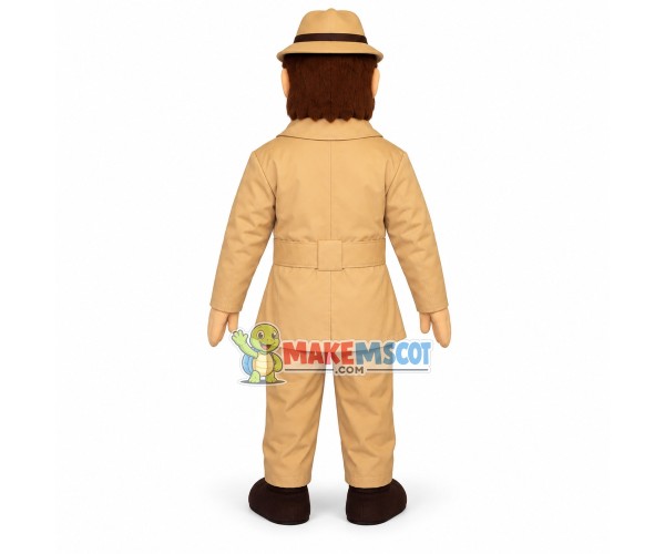 Safari Sam Mascot Costume	