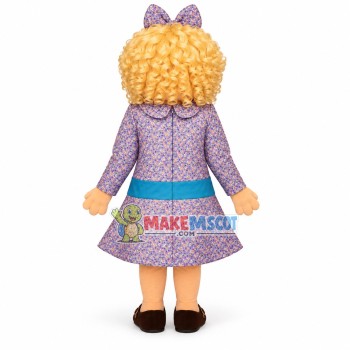 Cute Beautiful Little Girl Mascot Costume Cute Beautiful Little Girl Mascot Costume