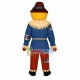 Scarecrow Mascot Costume Scarecrow Mascot Costume