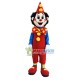 Smiling Clown Boy Mascot Costume Smiling Clown Boy Mascot Costume