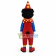 Smiling Clown Boy Mascot Costume Smiling Clown Boy Mascot Costume