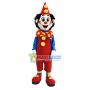 Smiling Clown Boy Mascot Costume	