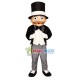 Gentleman Mascot Costume Gentleman Mascot Costume