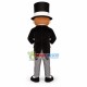 Gentleman Mascot Costume Gentleman Mascot Costume