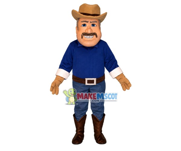 Texan Mascot Costume Texan Mascot Costume