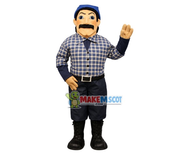 Senior Lumber Jack Mascot Costume Senior Lumber Jack Mascot Costume