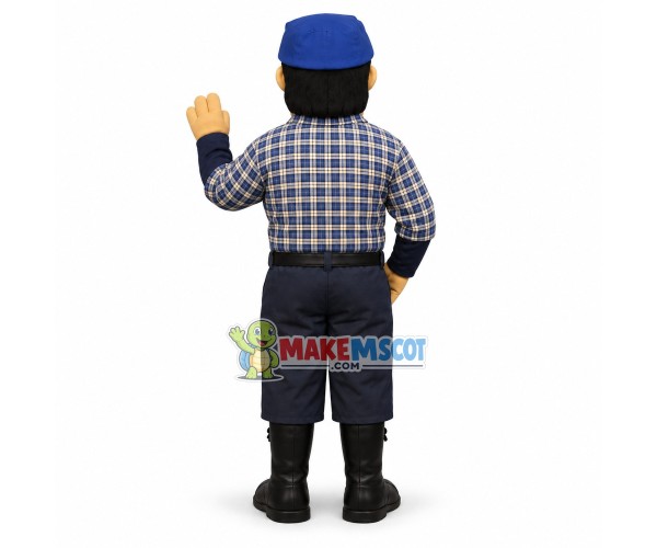 Senior Lumber Jack Mascot Costume Senior Lumber Jack Mascot Costume