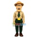 Warden Walker Mascot Costume Warden Walker Mascot Costume