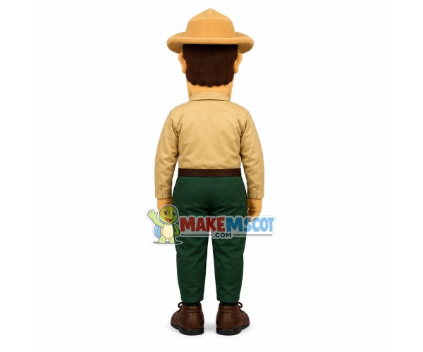 Warden Walker Mascot Costume Warden Walker Mascot Costume