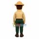 Warden Walker Mascot Costume Warden Walker Mascot Costume