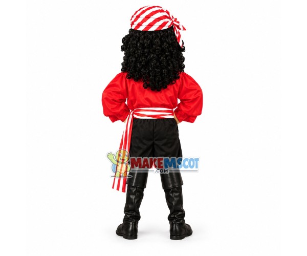 Pico the Pirate Mascot Costume Pico the Pirate Mascot Costume