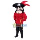 Captain T. Bounty Pirate Mascot Costume	