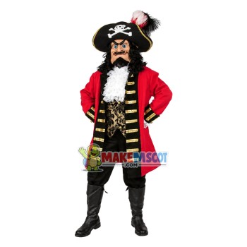 College Pirate Pete Mascot Costume College Pirate Pete Mascot Costume