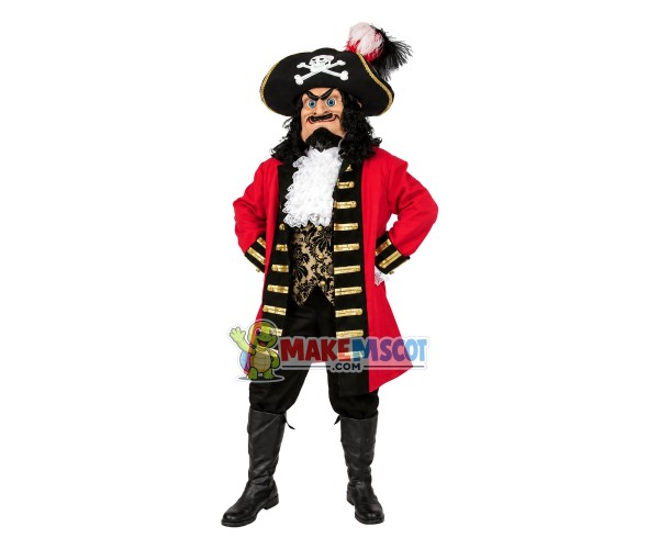 College Pirate Pete Mascot Costume College Pirate Pete Mascot Costume