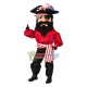 Pirate High School Mascot Costume Pirate High School Mascot Costume