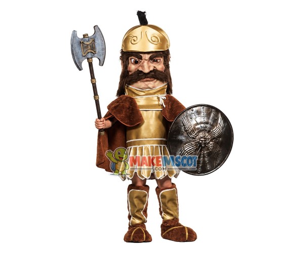 Heroic Trojan Warrior Mascot Costume	