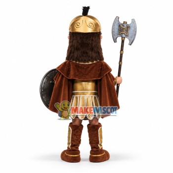 Heroic Trojan Warrior Mascot Costume Heroic Trojan Warrior Mascot Costume