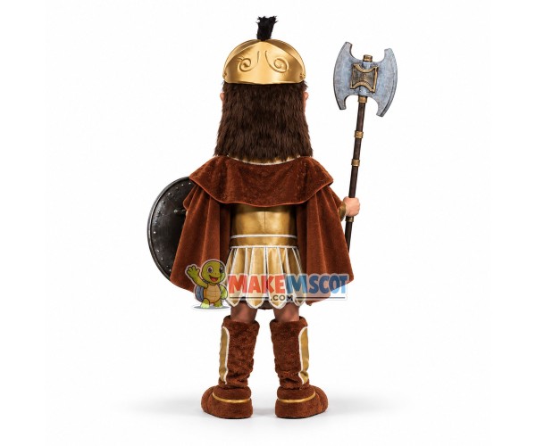 Heroic Trojan Warrior Mascot Costume Heroic Trojan Warrior Mascot Costume