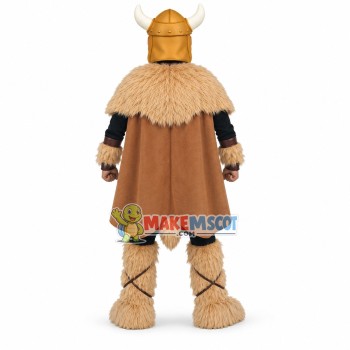 Viking Warrior Mascot Costume Viking Warrior Mascot Costume