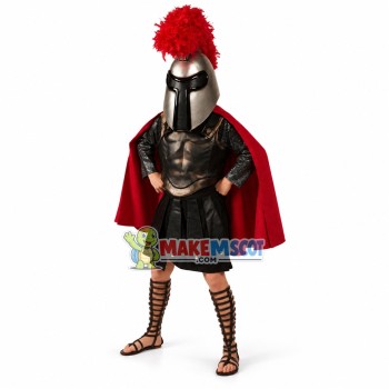 Knight Warrior Mascot Costume	