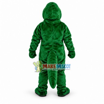 Green Alligator Mascot Costume Green Alligator Mascot Costume