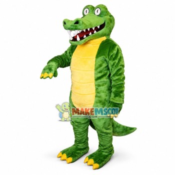 Brawny Gator Mascot Costume Brawny Gator Mascot Costume