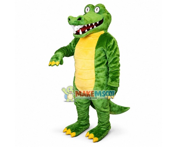 Brawny Gator Mascot Costume	