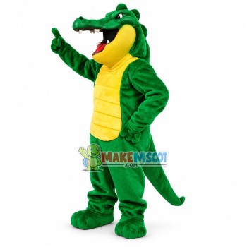 School Gator Mascot Costume	