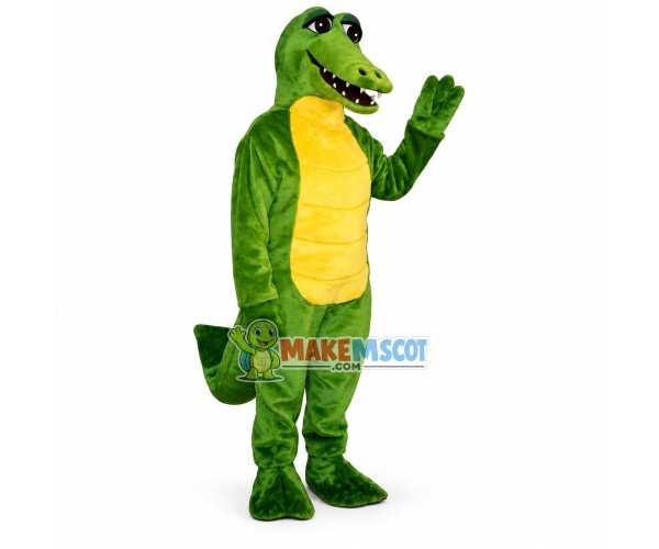 Nile Crocodile Mascot Costume Nile Crocodile Mascot Costume