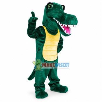 Cartoon Gator Mascot Costume Cartoon Gator Mascot Costume