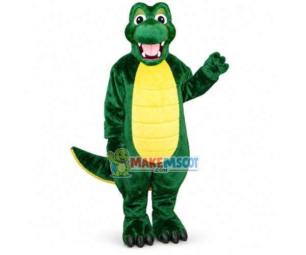 Happy Alligator Mascot Costume Happy Alligator Mascot Costume