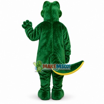 Happy Alligator Mascot Costume	