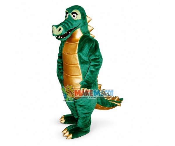 Adult Alligator Mascot Costume	