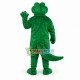 Green Crocodile Lightweight Mascot Costume	