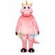 Cute Pink Dinosaur Mascot Costume Cute Pink Dinosaur Mascot Costume
