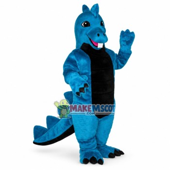 Blue Dinosaur Lightweight Mascot Costume	