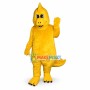 Lovely Yellow Dinosaur Mascot Costume	