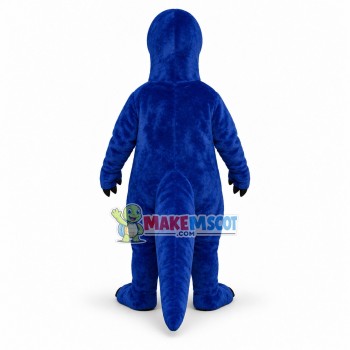 Innocent Blue Dinosaur Mascot Costume	