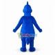 Sleepy Blue Dinosaur Mascot Costume Sleepy Blue Dinosaur Mascot Costume
