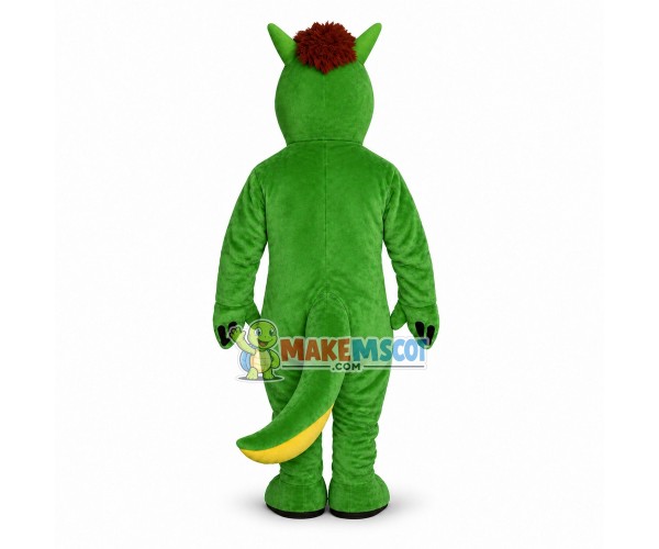 Long Hair Dinosaur Mascot Costume Long Hair Dinosaur Mascot Costume