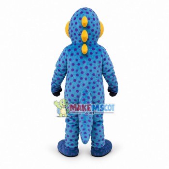 Brightly Colored Dinosaur Mascot Costume Brightly Colored Dinosaur Mascot Costume