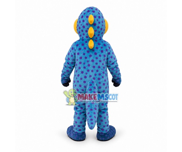 Brightly Colored Dinosaur Mascot Costume Brightly Colored Dinosaur Mascot Costume