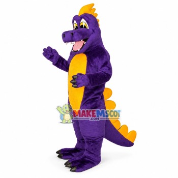 Happy Purple Dragon Lightweight Mascot Costume Happy Purple Dragon Lightweight Mascot Costume