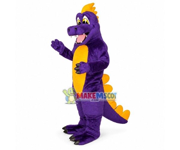 Happy Purple Dragon Lightweight Mascot Costume Happy Purple Dragon Lightweight Mascot Costume