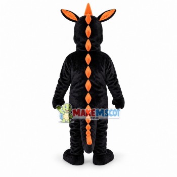 Fire Dragon Mascot Costume Fire Dragon Mascot Costume