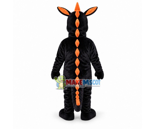 Fire Dragon Mascot Costume Fire Dragon Mascot Costume
