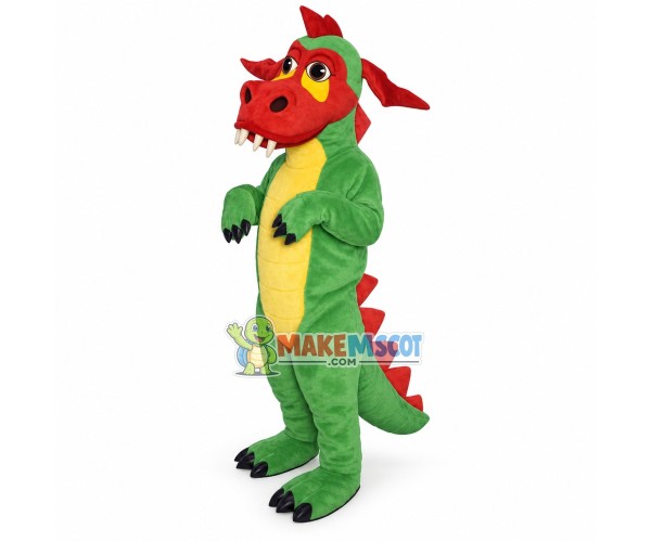 Rufus the Dragon Mascot Costume Rufus the Dragon Mascot Costume