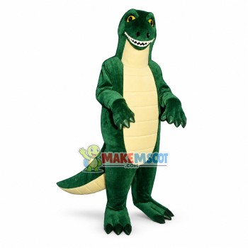 Green Tyrannosaurus Mascot Costume 