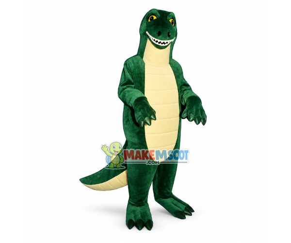 Green Tyrannosaurus Mascot Costume 